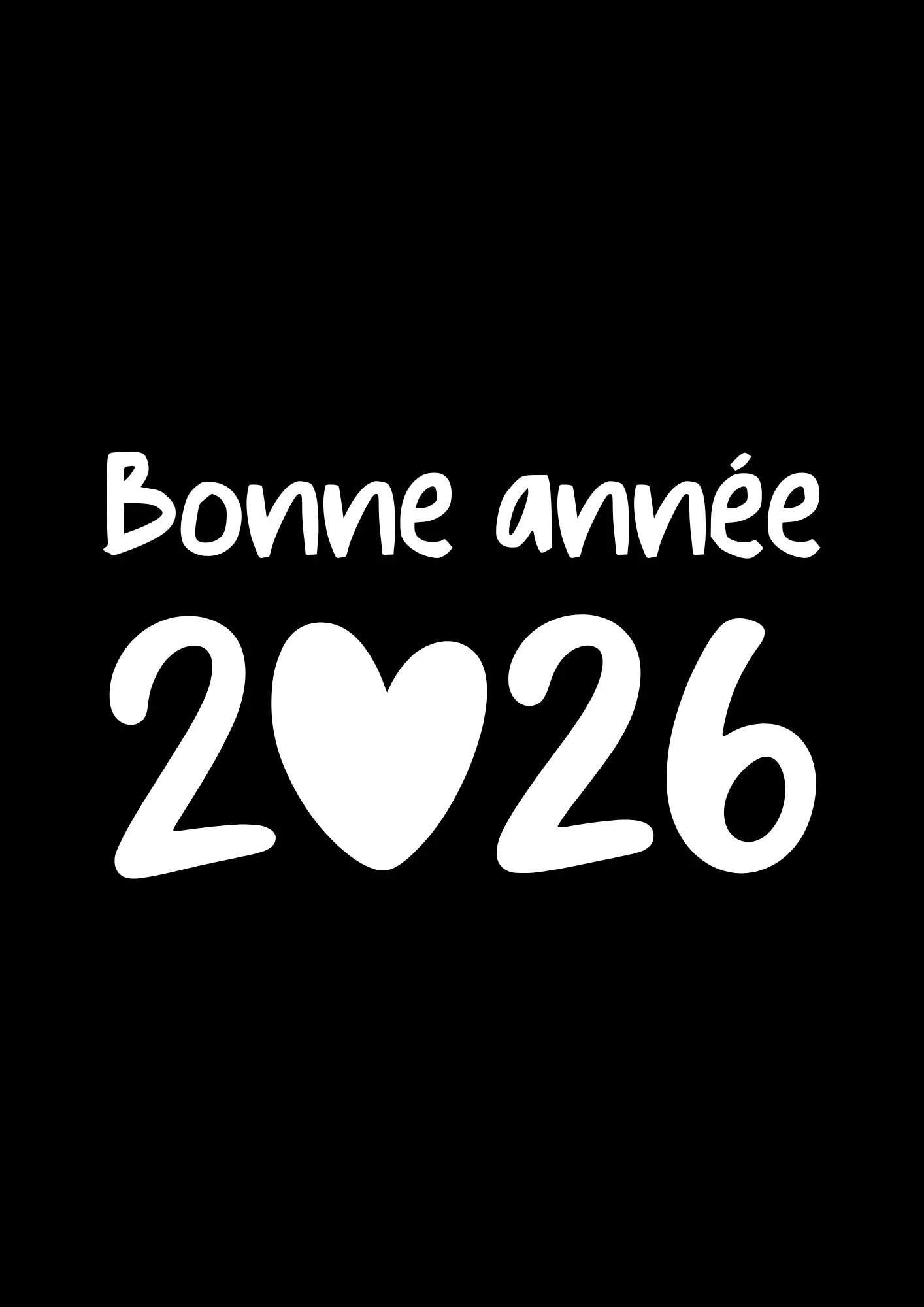 Meilleurs vœux 2026 !